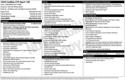 2025 Cadillac CT5 Sport