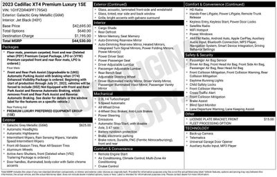 2023 Cadillac XT4 Premium Luxury