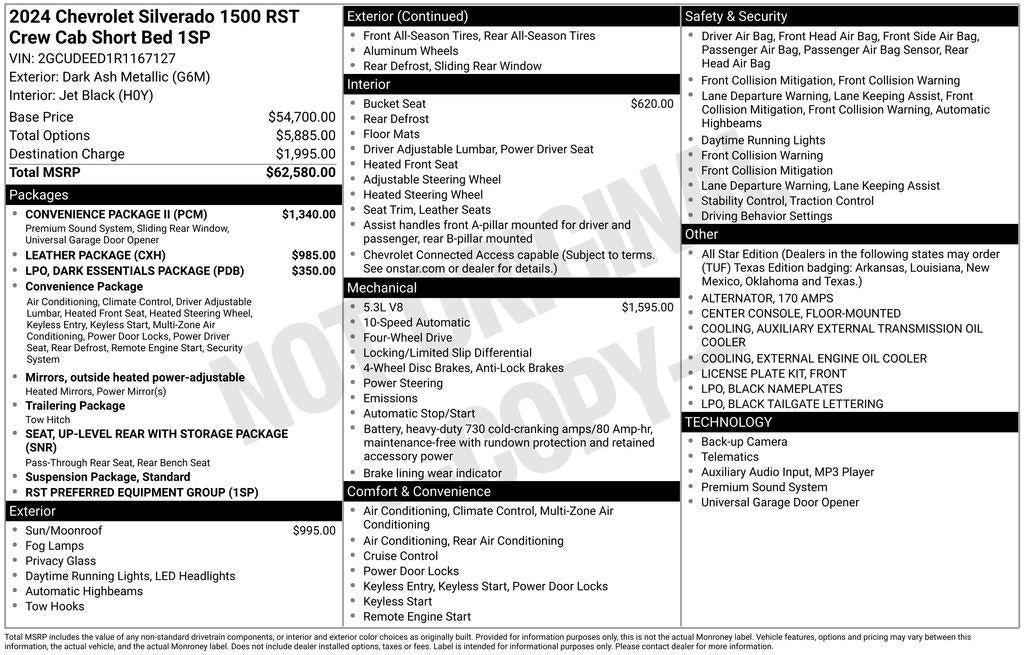 2024 Chevrolet Silverado 1500 RST