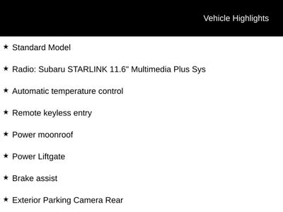 2024 Subaru Outback Onyx Edition