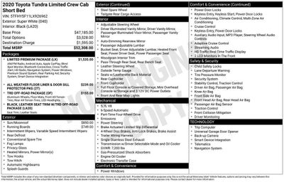 2020 Toyota Tundra 4WD Limited