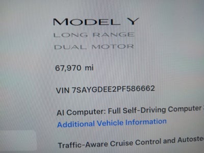 2023 Tesla Model Y Long Range