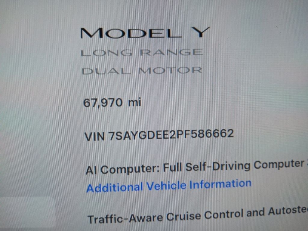 2023 Tesla Model Y Long Range