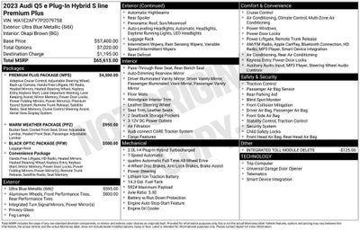 2023 Audi Q5 55 Premium