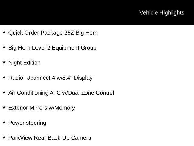 2021 RAM 1500 Big Horn/Lone Star