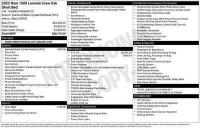 2022 RAM 1500 Laramie