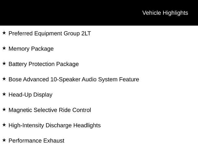 2016 Chevrolet Corvette Stingray 2LT