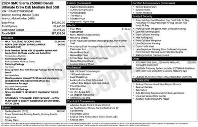 2024 GMC Sierra 2500 HD Denali Ultimate