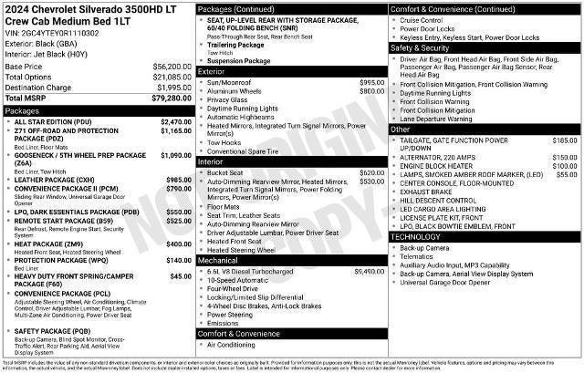 2024 Chevrolet Silverado 3500 HD LT