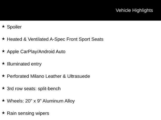 2022 Acura MDX w/A-Spec Package