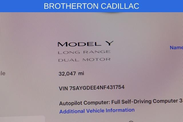 2022 Tesla Model Y Long Range